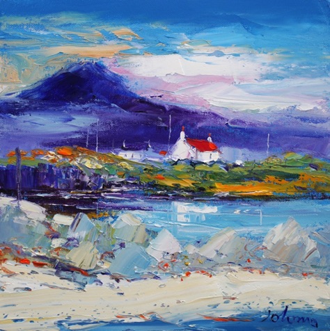Misty evening Portuairk Ardnamurchan 12x12
SOLD